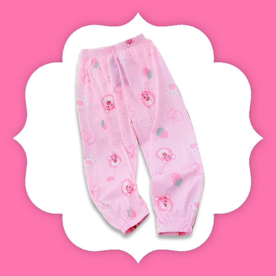 Pink Bear Pyjama Bottoms