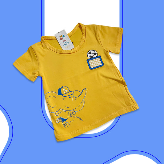 Yellow and Blue Tees Combo