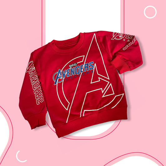 Red Avengers Sweatshirt
