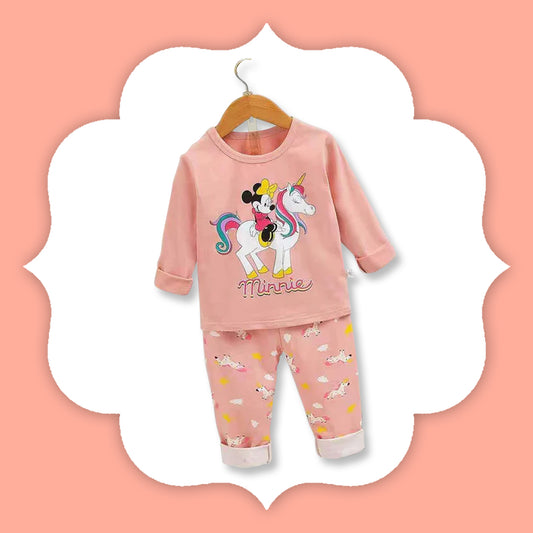 Minnie and Unicorn Themed Nightsuit