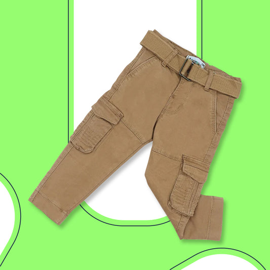 Tan Cargo Trousers